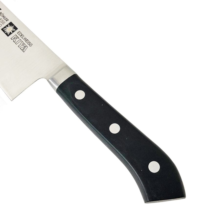 Kiya No.160 Edelweiss Steel Japanese Kamagata Usuba Knife 18cm