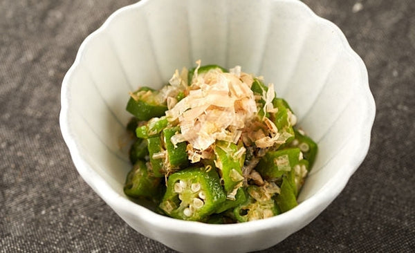 A Quick and Healthy Japanese Summer Vegetable Side Dish - Okura no Aemono (Okra Salad)-Japanese Taste