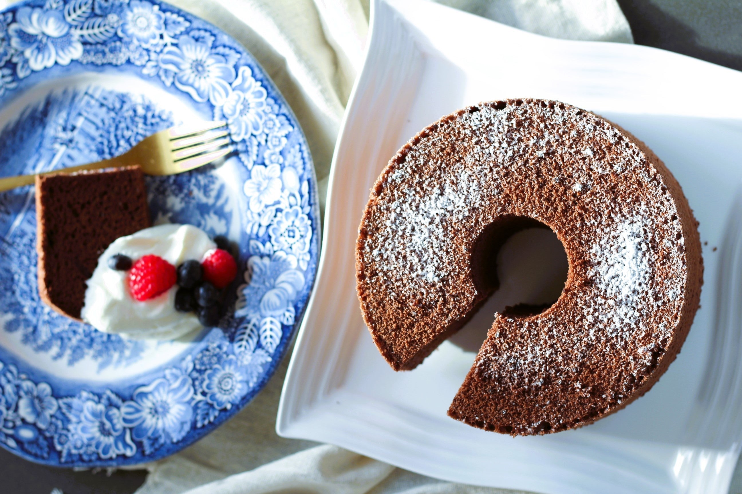 Cocoa Chiffon Cake Recipe | Hersheyland