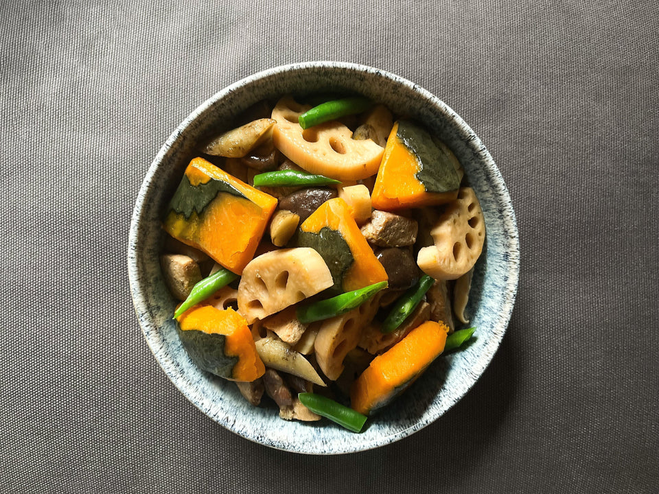 How to Make Fall Nimono (Traditional Japanese Simmered Vegetables ...