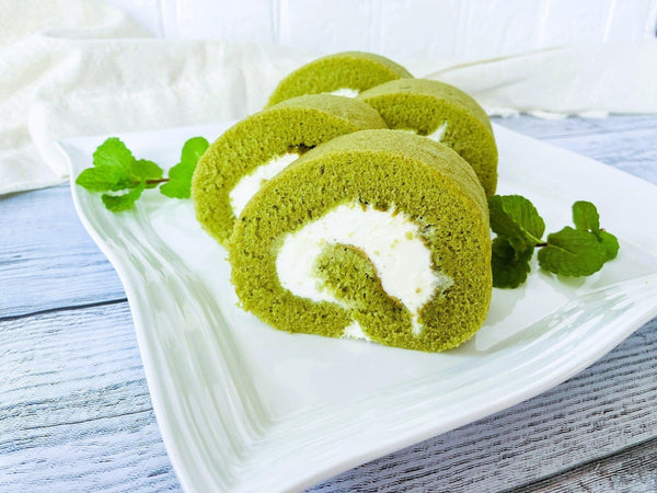 How To Make Matcha Roll Cake (Swiss Roll) At Home-Japanese Taste