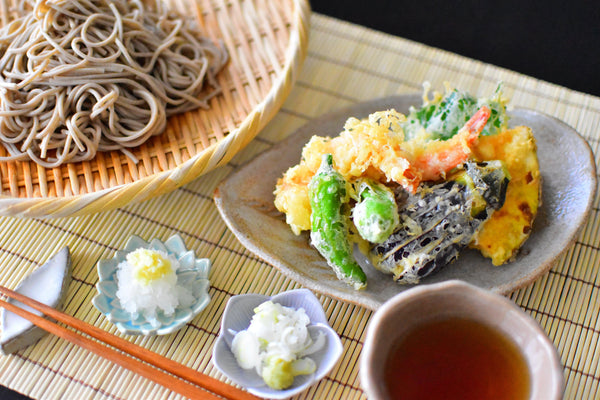 How To Make Tenzaru Soba (Chilled Soba Noodles With Assorted Tempura)