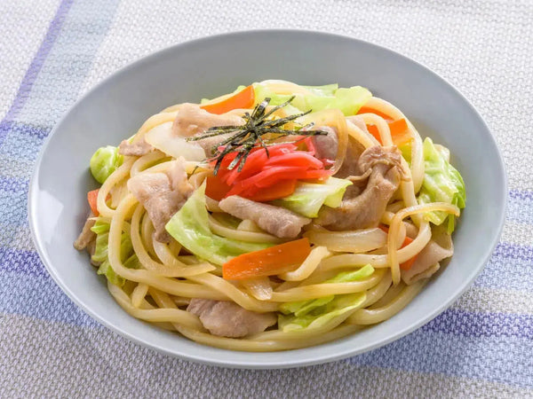 Yaki Udon with Homemade Stir Fry Sauce