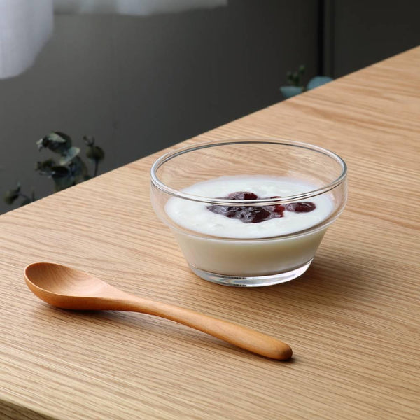 Aderia Strong Shatter-Resistant Small Glass Bowl for Children