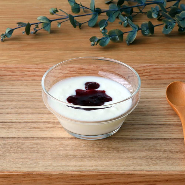 Aderia Strong Shatter-Resistant Small Glass Bowl for Children