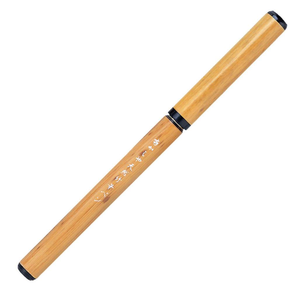 Akashiya Natural Bamboo Brush Pen With Paulownia Wood Gift Box