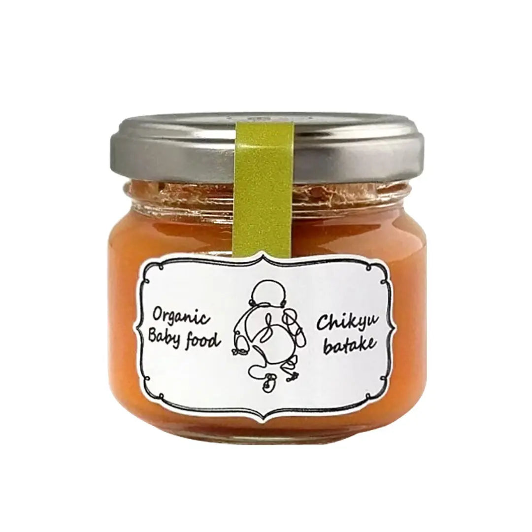 Chikyubatake Organic Carrot & Onion Baby Food Puree 5m+ 70g