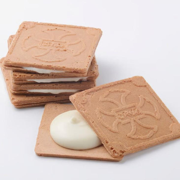 Cruz Ginger & White Chocolate Wafers Biscuit Nagasaki Traditional Snack (Pack of 3)