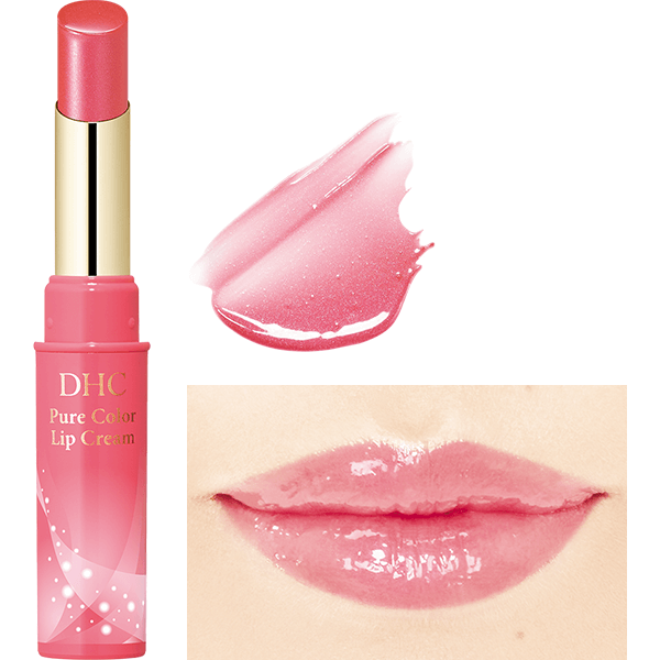 DHC Color Lip Cream Unscented Natural Lipstick Pink 1.4g