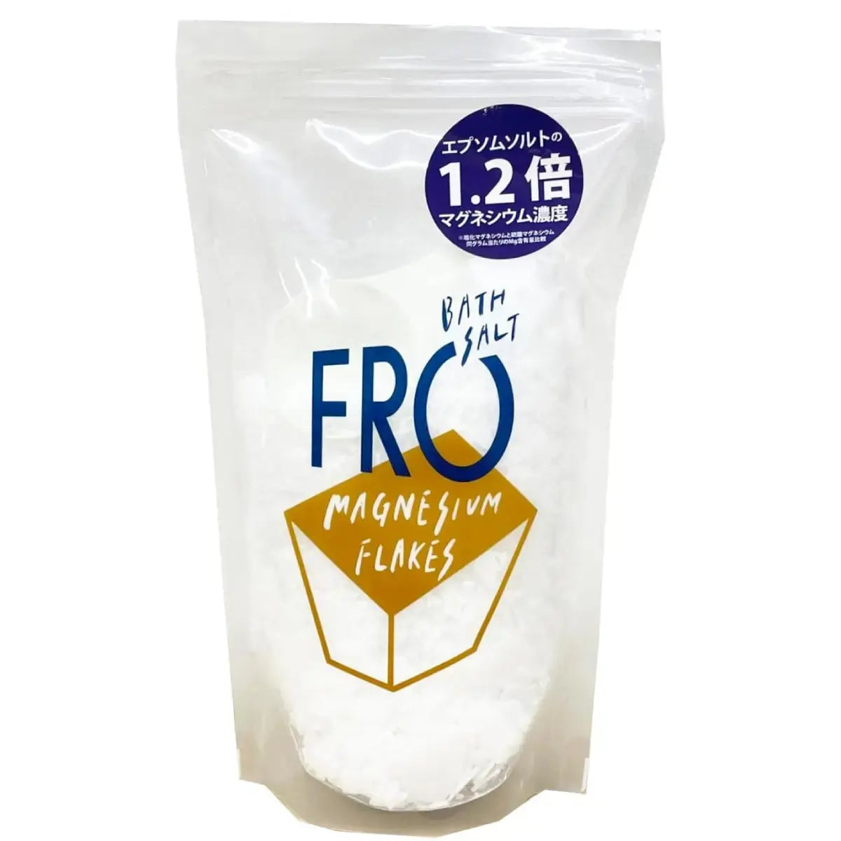 Fro Magnesium Flakes Mineral Bath Salt Fragrance-Free 700g