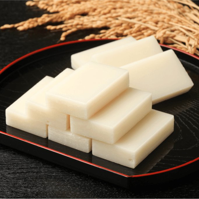 Japanese Square Rice Gishi Kirimochi Dried Square Japanese Mochi Rice Cake 350g