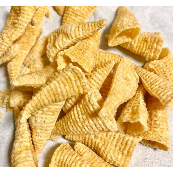 House Foods Tongari Corn Japanese Cone Shaped Chips Grilled Corn Flavor (Pack of 6)