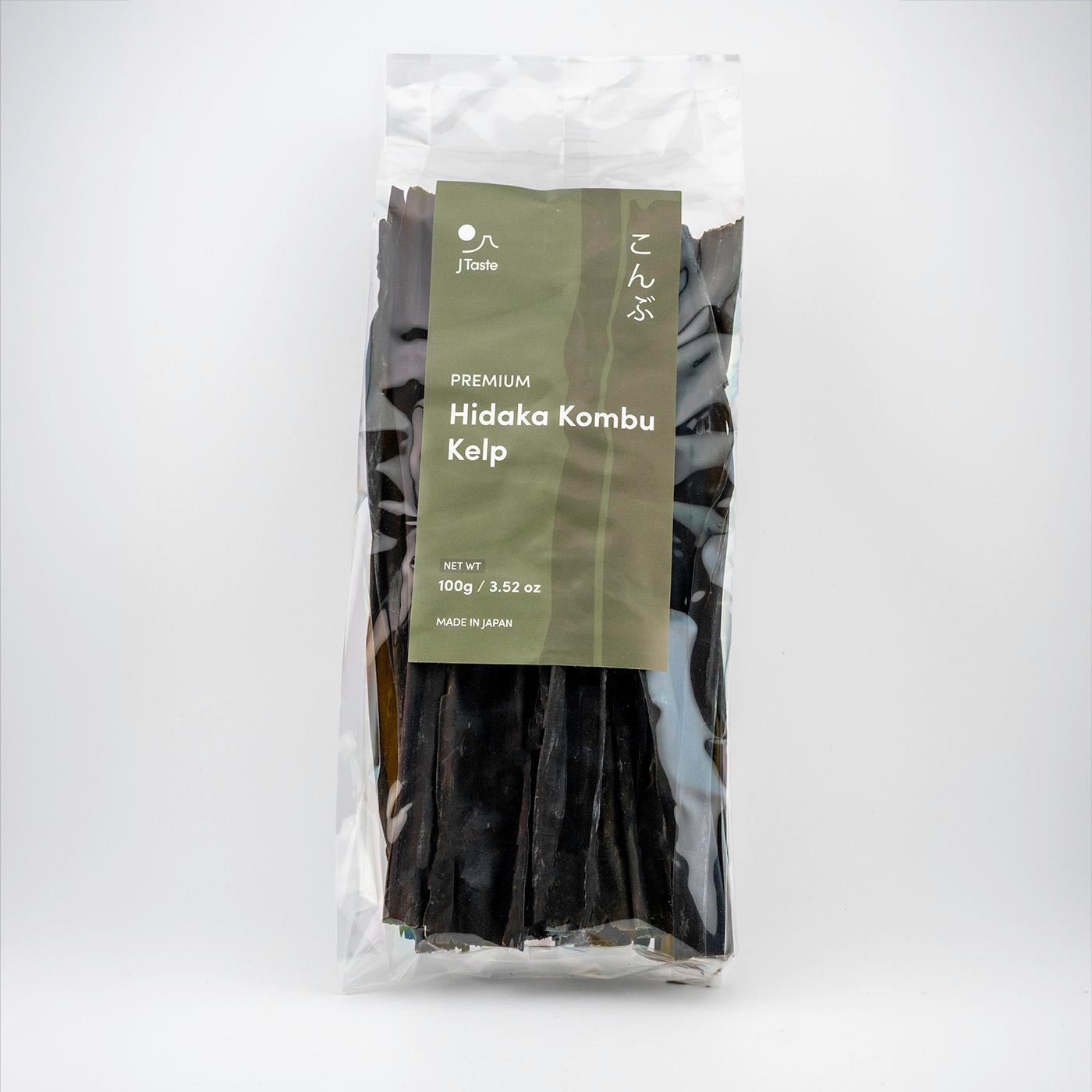 J Taste Hidaka Kombu Seaweed Dried Japanese Kelp 100g