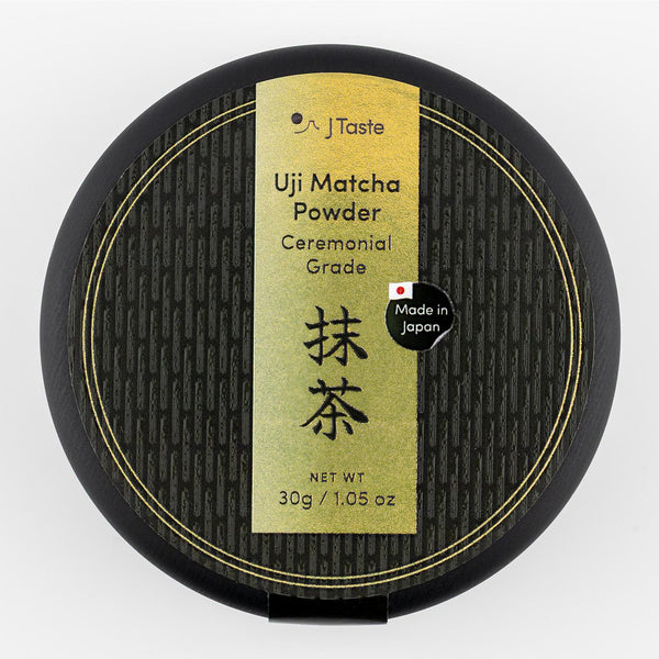 J Taste Premium Stone-Ground Uji Matcha Powder Ceremonial Grade 30g