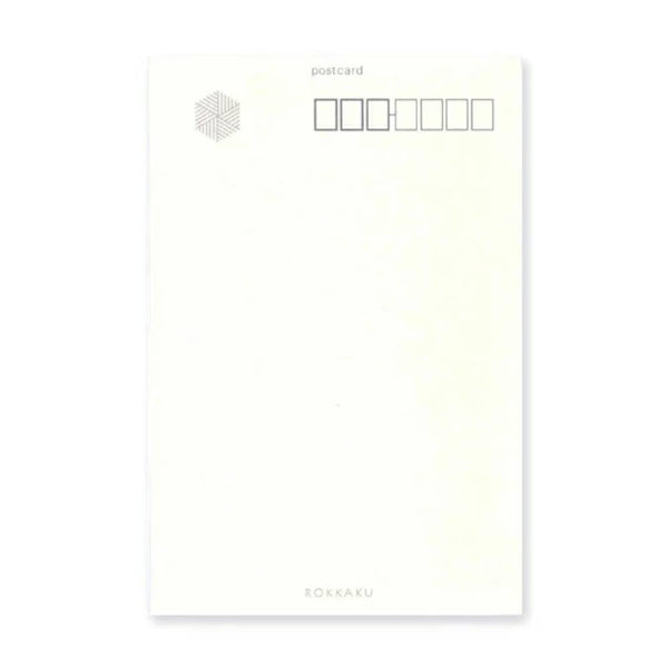 June Seasonal Foil Stamped Postcard Rainy Day Design