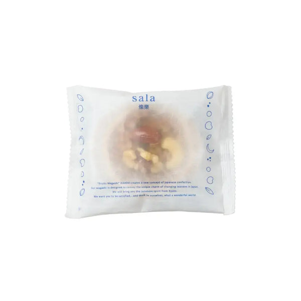 Kahou Sala Sanraku Crispy Wafer With Caramel Butter & Nuts (Pack of 10)