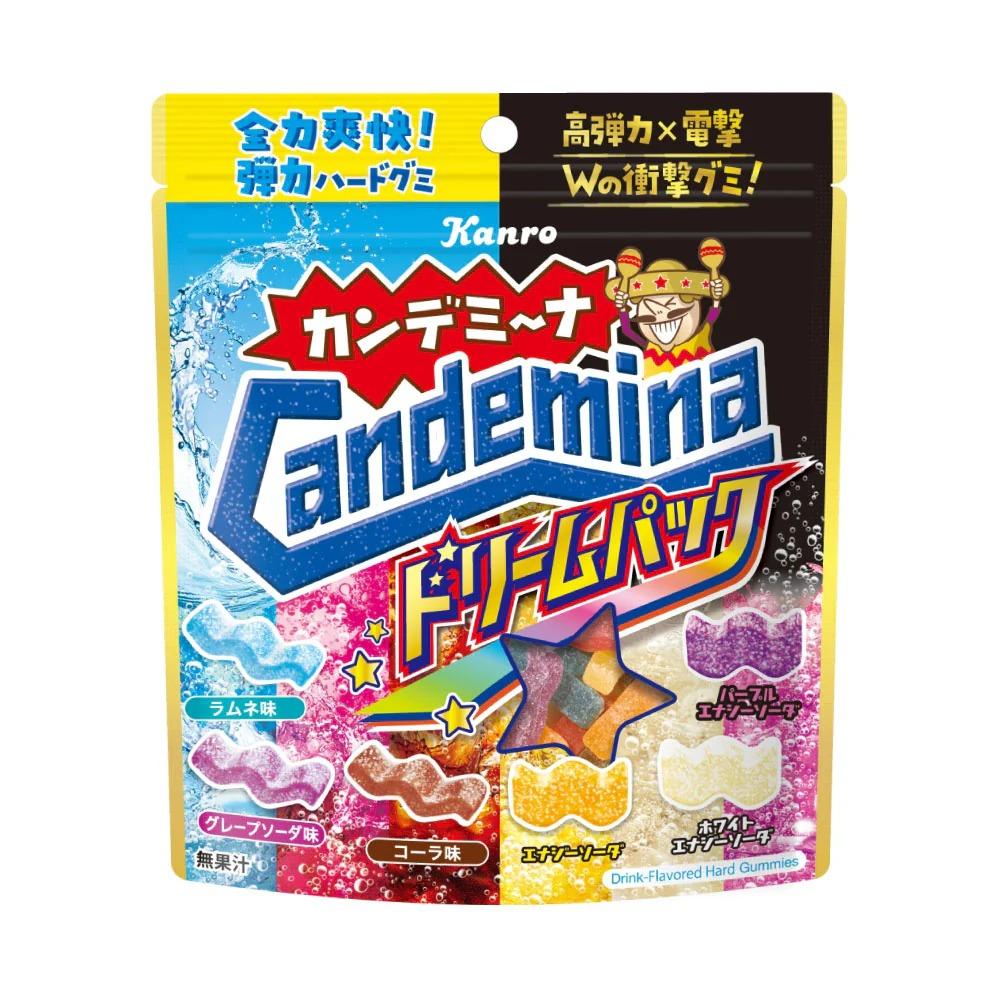 Kanro Candemina Dream Gummies 6 Beverage Flavors Gummy Candy 152g