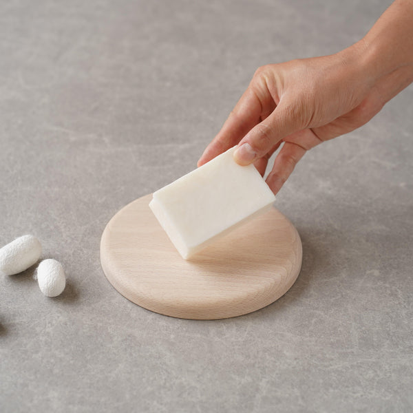 Kinuya Silk Soap Moisturizing Beauty Soap Bar With Silk Powder 100g