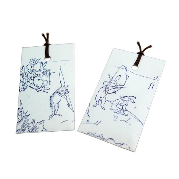 Kousaido Insence Scented Paper Tags Oriental Herb Choju Jiga Design