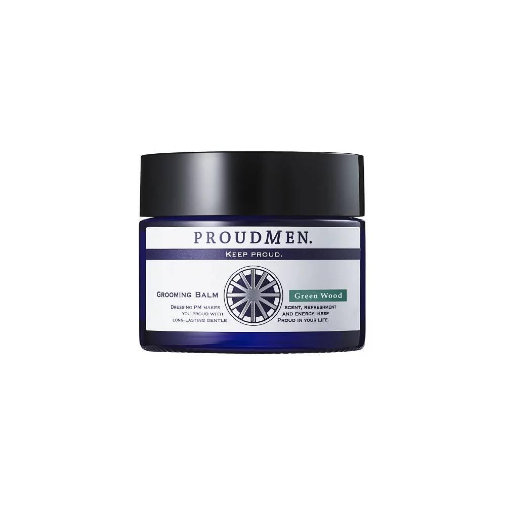 Lenor Proudmen Men's Grooming Balm Green Wood Fragrance Cream 40g