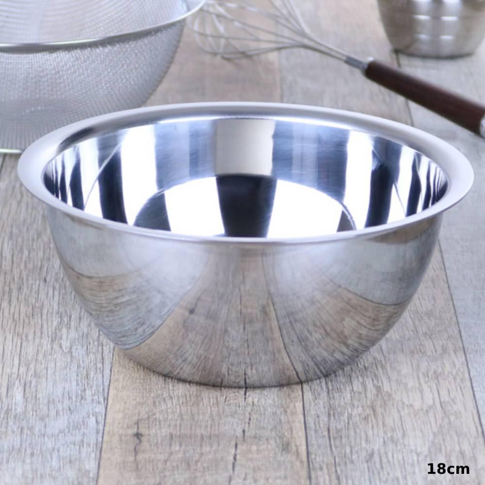 Maruefu Large Mixing Bowl Stainless Steel Stackable Bowls