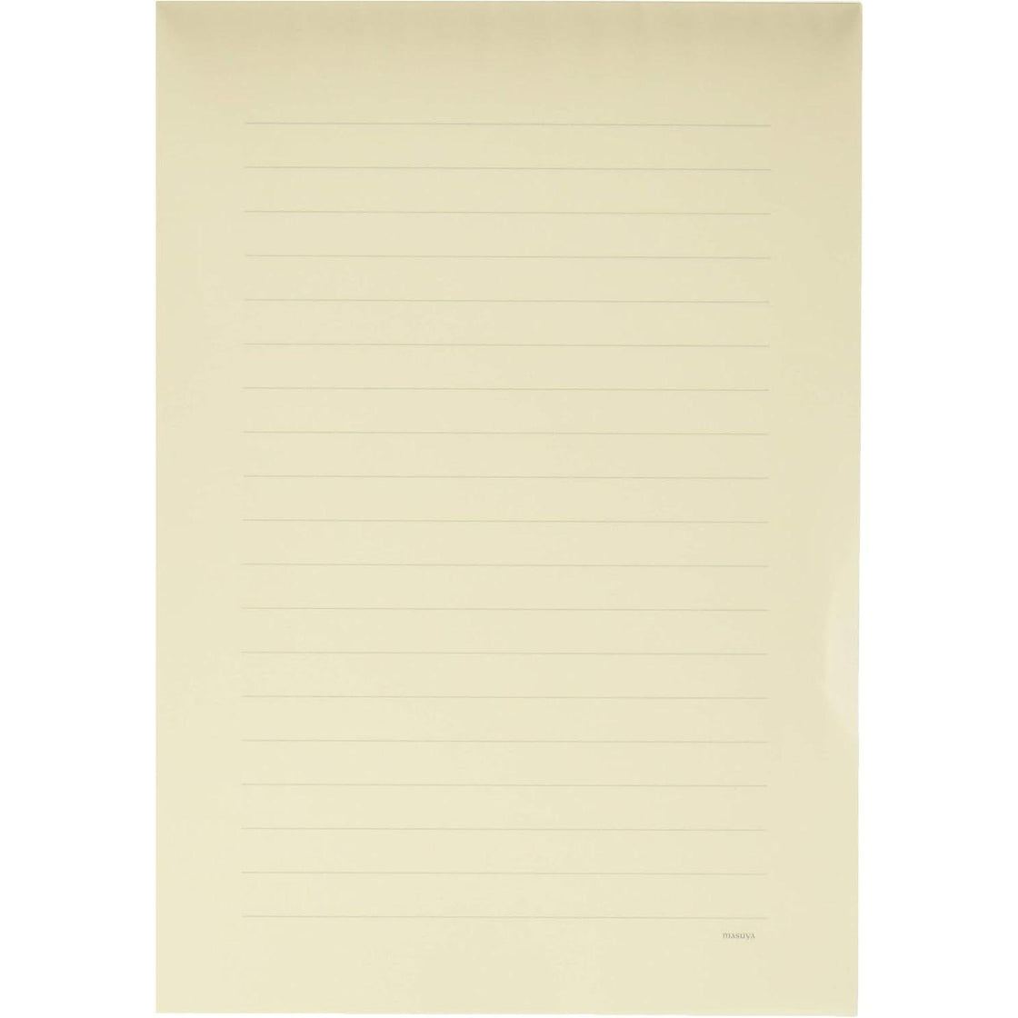 Single Ruling Note Masuya Yuga B5 Single Ruled Notebook 12mm Lined 100 Pages