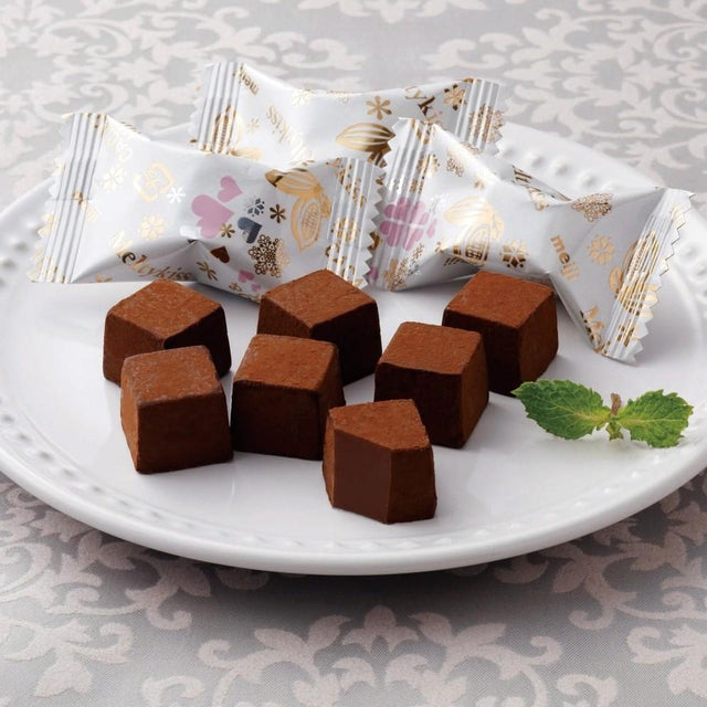 Meltykiss Premium Chocolate Melting Choco Cubes 52g (Pack of 3)