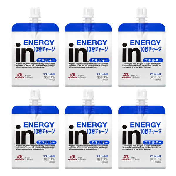 Morinaga In Jelly Energy Drink Muscat Flavor 180g × 6 Units