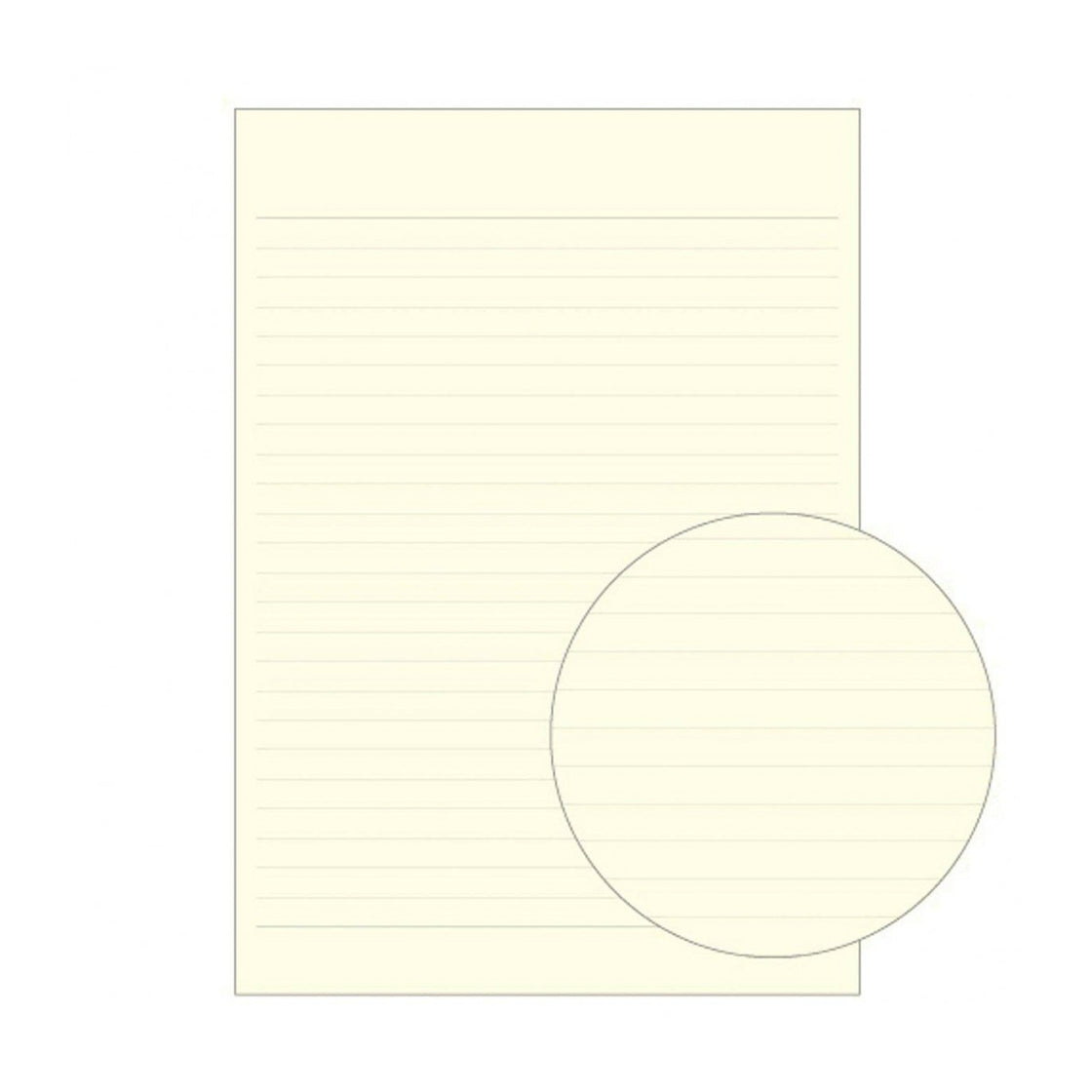 Nippon Note Premium CD Off-White Ruled Notebook A5 (96 Pages)