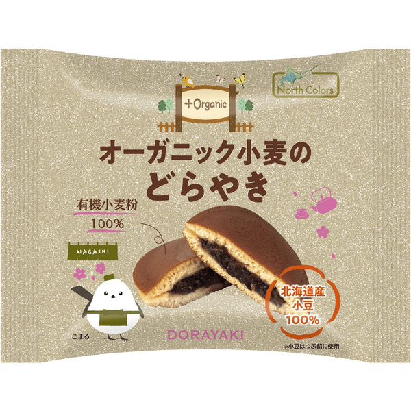 North Colors Organic Dorayaki Additive-Free Azuki Filled Pancakes