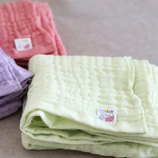 Oboro Muslin Baby Swaddle 100% Cotton Baby Safe Swaddling Blanket 90cm