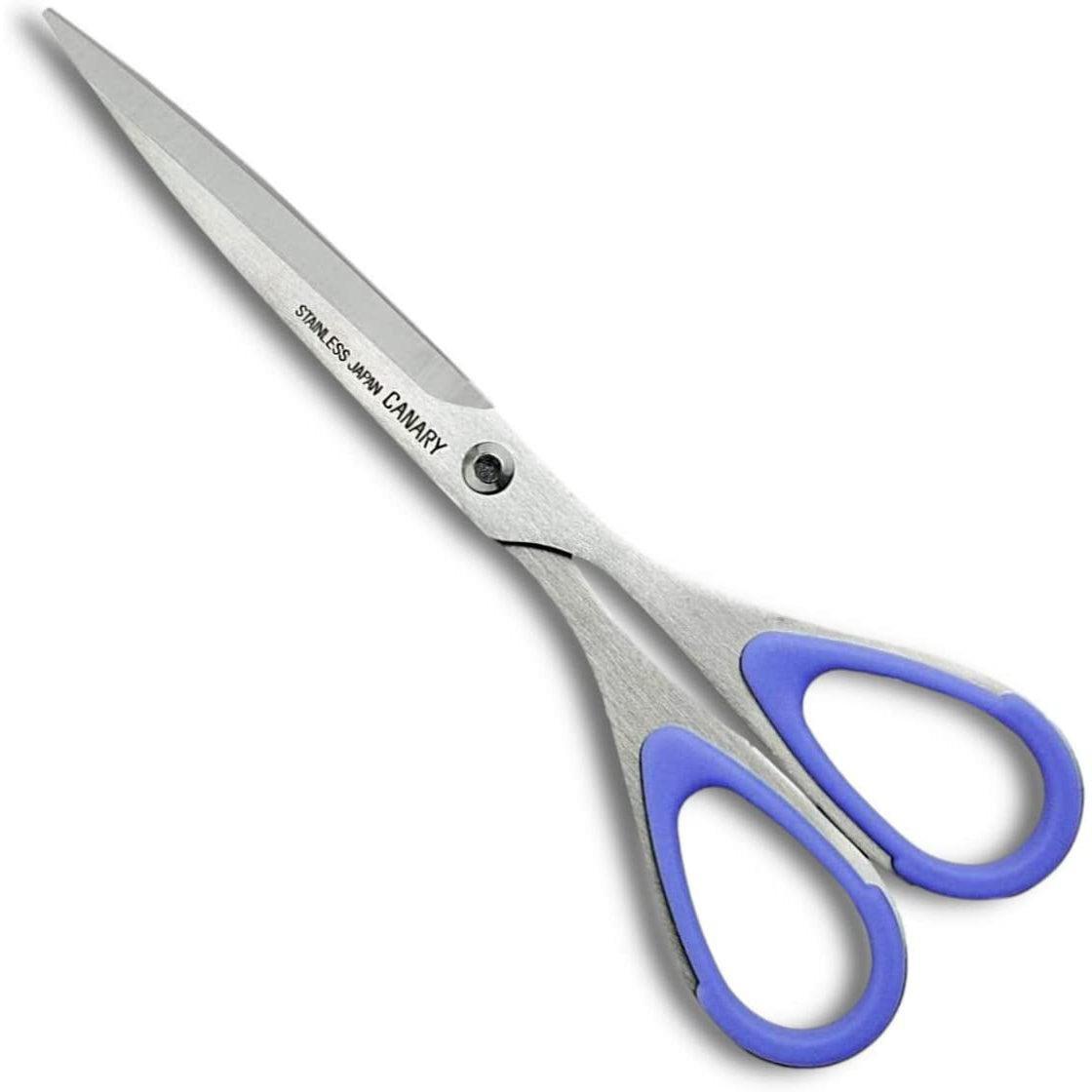 CANARY Japanese Fabric Scissors Japanese Stainless Steel 9.5 Inch,  Professional Sewing Scissors, Heavy Duty Pro Fabric Shears, Made in JAPAN,  Silver (SC-245) 