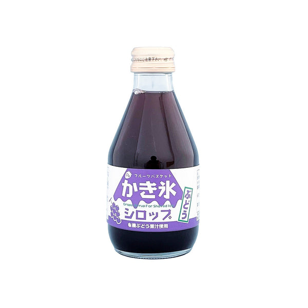 P-1-FBAS-GRPSYR-180-Fruit Basket Organic Grape Kakigori Shaved Ice Syrup 180ml.jpg
