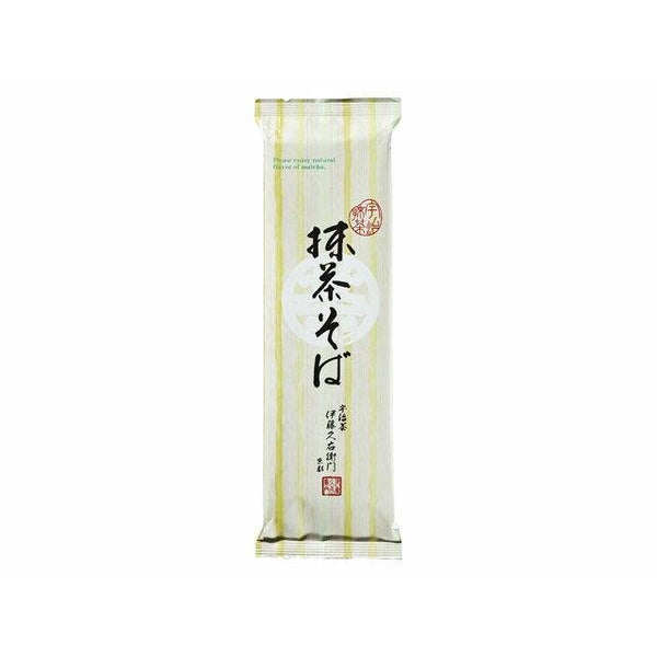 P-1-ITOK-MCHSBA-200-Itohkyuemon Matcha Green Tea Soba Noodles 200g.jpg