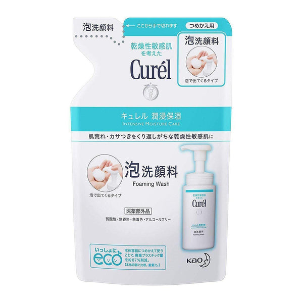 P-1-KAO-CUFWR-130-Kao Curel Foaming Face Wash Refill 130ml.jpg