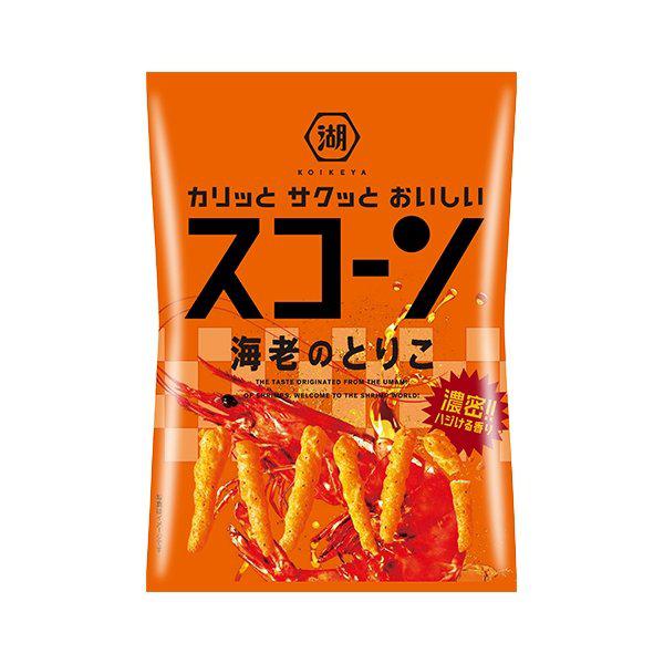 P-1-KKYA-SCOCAR-1:3-Koikeya Scorn Crispy & Rich Shrimp Corn Puffs Snack 73g (Pack of 3)-2023-10-10T04:01:44.jpg