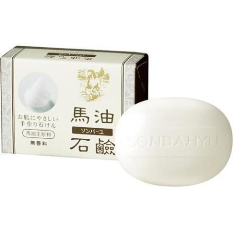 P-1-SON-SOP-FF-85-Sonbahyu Japan Horse Oil Bar Soap Fragrance-Free 85g.jpg