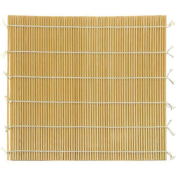 P-1-YCHT-BMBMAT-24-Natural Bamboo Sushi Rolling Mat (Made in Japan) 24cm.jpg