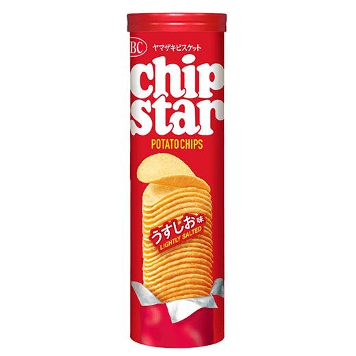 P-1-YMZK-CHPSTA-LS1-Yamazaki Chip Star Lightly Salted Potato Chips 105g.jpg