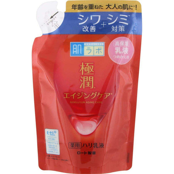 Rohto Hada Labo Gokujyun Anti Aging Milky Lotion Refill 140ml
