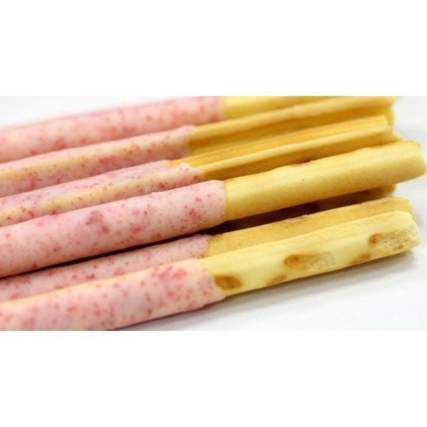 Glico Strawberry Pocky Strawberry Chocolate Biscuit Sticks (Pack