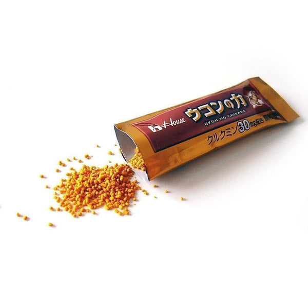 House Ukon No Chikara Turmeric Powder Supplement 1.1g 30 Sticks