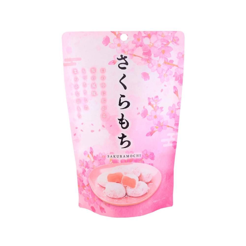 munchi出品になります。 Bite Sized Mochi Snack Sakura Cherry Blossom Flavor 130g (Pack of 5)