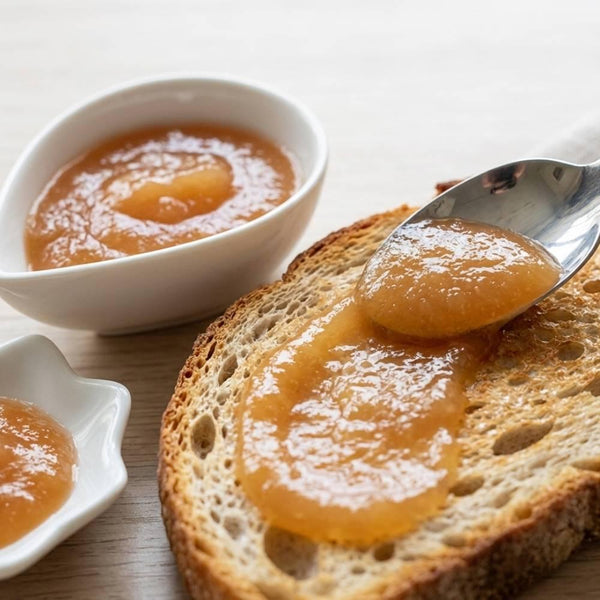 신슈 나가노 사과 잼 전과일 천연 스프레드 설탕 무첨가 240g