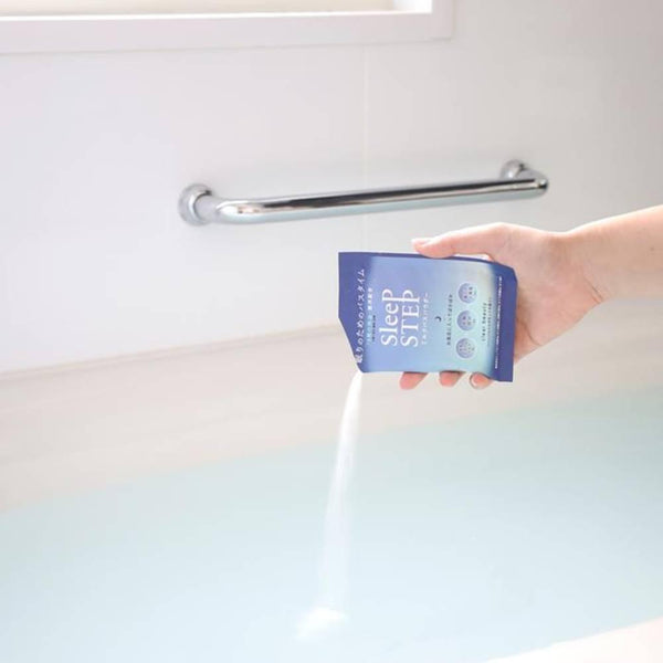 Sleep Step Bath Salt Clear Beauty Refreshing Herbal Bergamot 45g