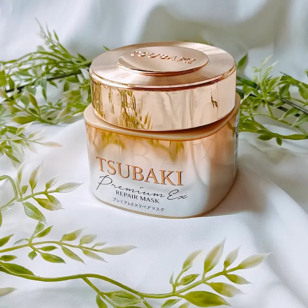 Subaku Mask Tsubaki Hair Mask Premium Repair Mask For Damaged Hair 180g