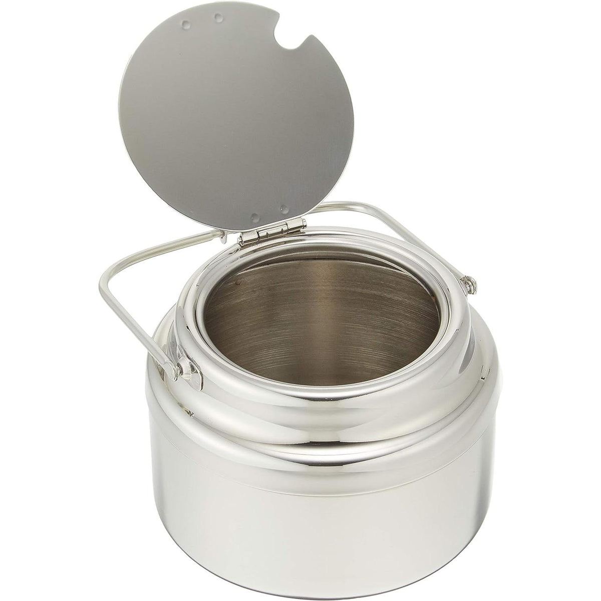 Wadasuke Sugar Container With Hinged Lid Stainless Steel Sugar Pot 400