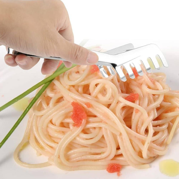 Yamagi Stainless Steel Spaghetti Tongs 190mm