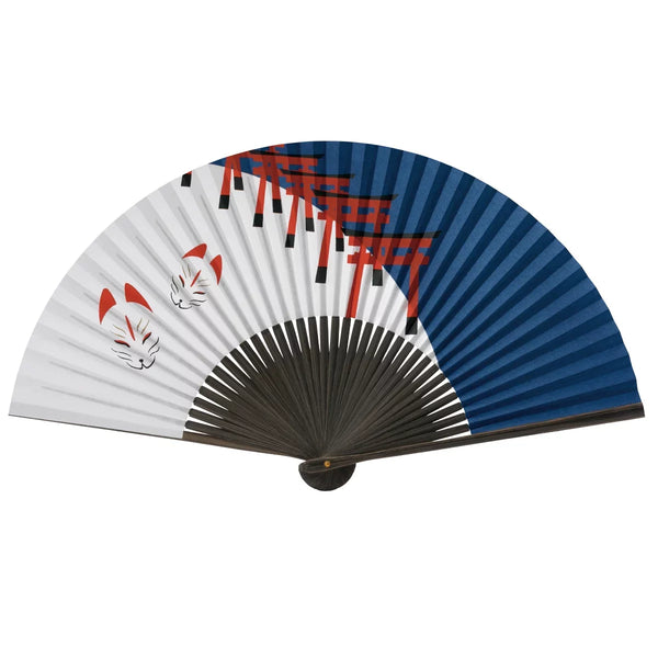 Yamani-Torii-and-Fox-Mask-Japanese-Sensu-Folding-Fan-21-5cm-1-2023-12-11T00:14:42.214Z.webp