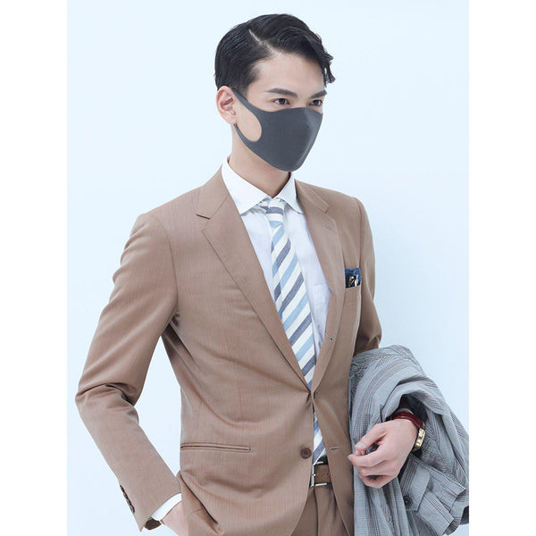 Arax Pitta Mask Gray Regular Size 3 Masks, Japanese Taste